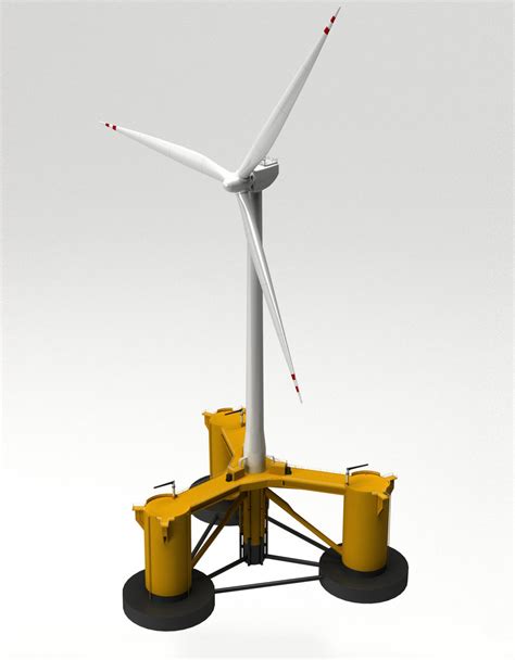 3D offshore wind turbine model - TurboSquid 1614395