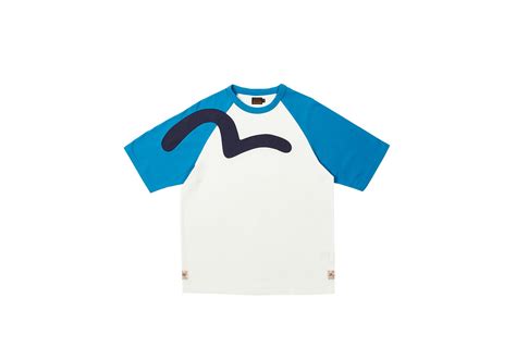 Palace Evisu Seagull Raglan T-Shirt Off White - Palace Evisu 2023 ...