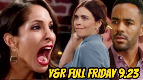 The Young And The Restless Full Friday September 23 Yandr Spoilers