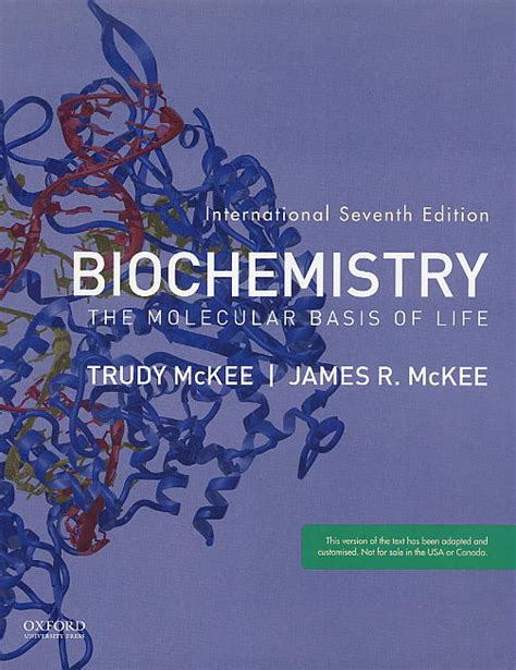 Biochemistry The Molecular Basis Of Life 7e Paperback 天瓏網路書店