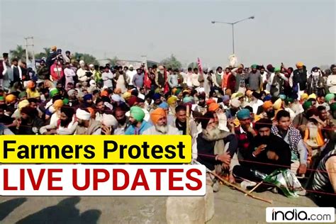 Farmers Protest Kisan Andolan Live Updates Stir Against Farm Laws