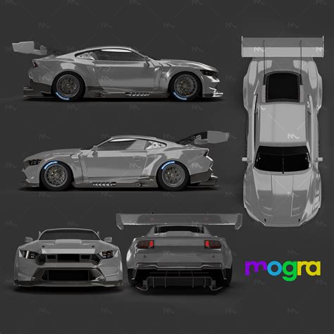 Ford Mustang GT3 Premium Template - Motorsport Graphics