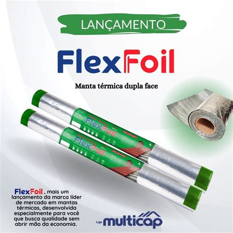 Manta Termica Telhado Faces M Flexfoil Dplastic Madeiramadeira