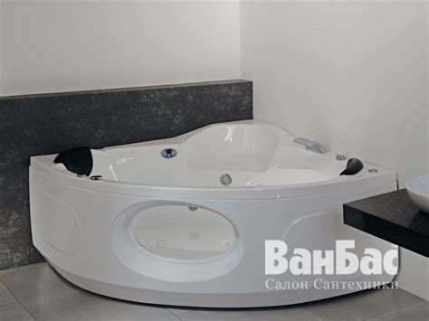 Угловая ванна с гидромассажем и аэромассажем Victory spa, Classic ...