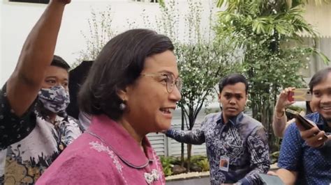 Di Istana Sri Mulyani Jawab Isu Dirinya Mundur Sebagai Menteri Keuangan