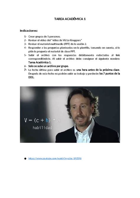 Ta 1 2023 1 Tarea Académica 1 Tarea AcadÉmica 1 Indicaciones 1