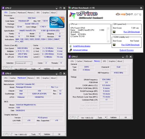 CPU Rarität Westmere EP Dual Core Xeon X5698 auf 6 462 6 MHz übertaktet