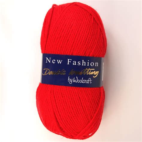 Woolcraft New Fashion Dk Knitting Yarn Wool 100g Double Knit Ball