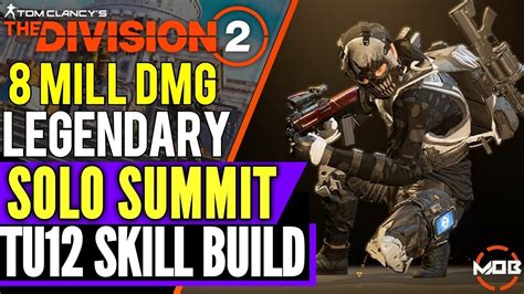 The Division 2 BEST SOLO PVE BUILD 8 MILLION DAMAGE LEGENDARY