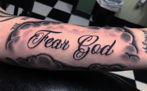 12 Best Fear God Tattoos For Men And Women Tattoo Pro