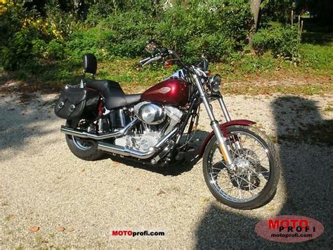 Review of Harley-Davidson FXST Softail Standard 2000: pictures, live ...