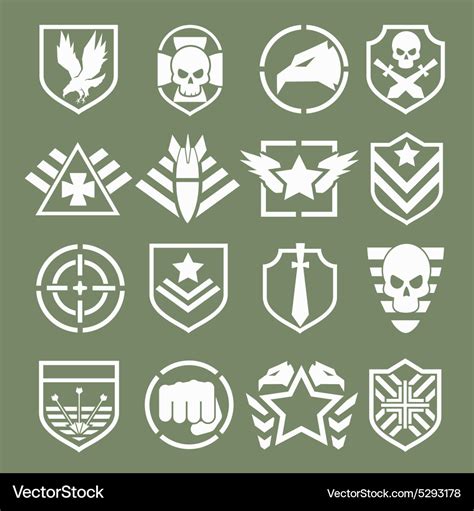 Military Logos Special Forces Royalty Free Vector Image