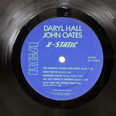 Yahoo オークション 米 DARYL HALL JOHN OATES X STATIC RCA AFL1