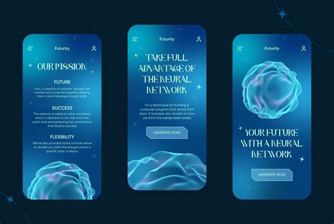 Neural network application on Behance