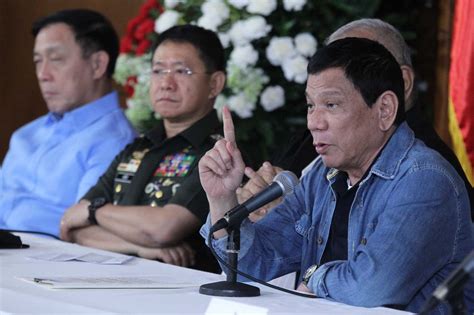 Duterte To Order Soldiers To Arrest Corrupt Police