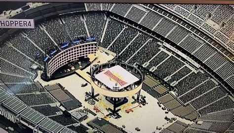 Wrestlemania 28 Stage Construction