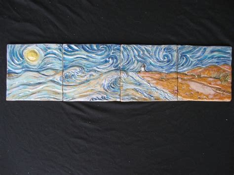 Handmade Seascape Tile Mural By Art Tiles CustomMade