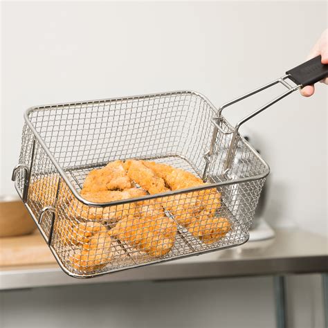 Avantco Fbasket 9 12 X 7 14 X 4 Fryer Basket With Front Hook