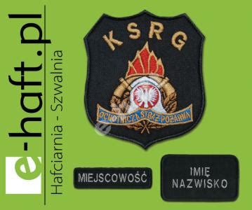 Komplet Naszywka naszywki OSP PSP Straż Pożarna 5624560129