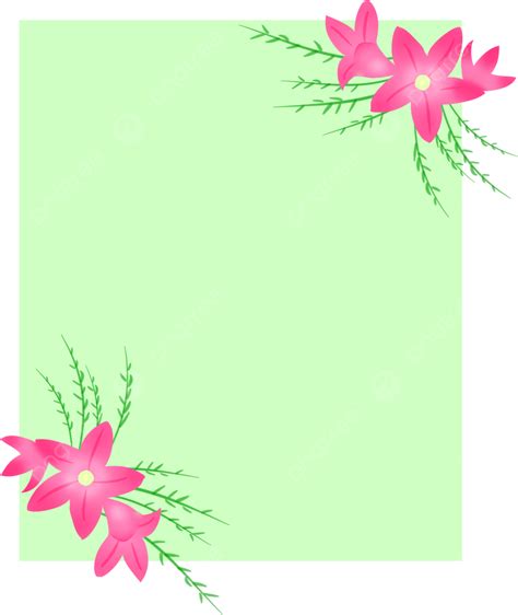 Borde De Flores Png Marco Borde De Verano Frontera De Verano Png Y Psd Para Descargar Gratis