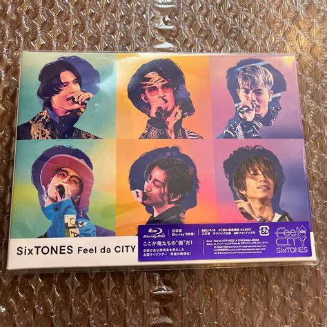 Sixtones ストーンズ Feel Da City 初回限定盤 Blu Ray（ブルーレイ） 新品未開封｜paypayフリマ