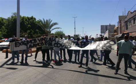 Trabajadores Del Imss De Torre N Bloquean Bulevar Revoluci N Exigen