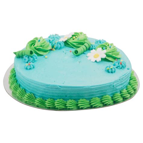 Save on Food Lion Bakery Cake Yellow Traditional Vanilla Cake Blue ...