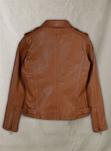 Log Cabin Brown Leather Jacket 267 Leathercult Genuine Custom Leather Products Jackets For