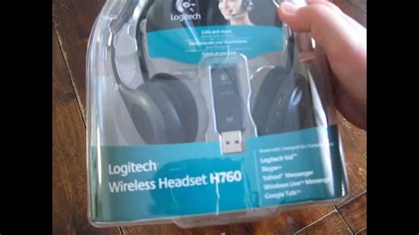 Unboxing Logitech Wireless Headset H760 Youtube