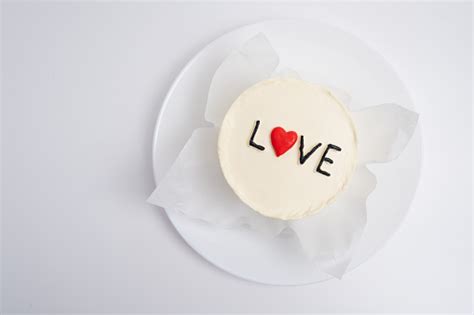 Bento Cake With The Words Love And Hearts A Cute Dessert T For Any