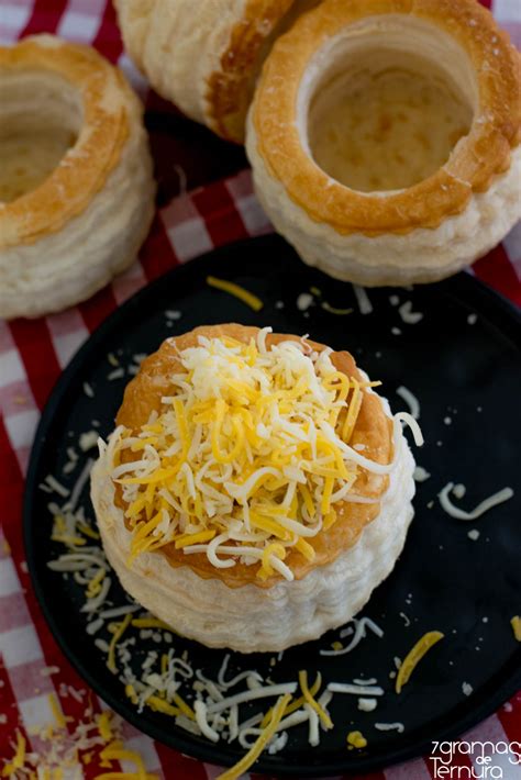 Vol Au Vent De Bacalhau E Legumes Gramas De Ternura