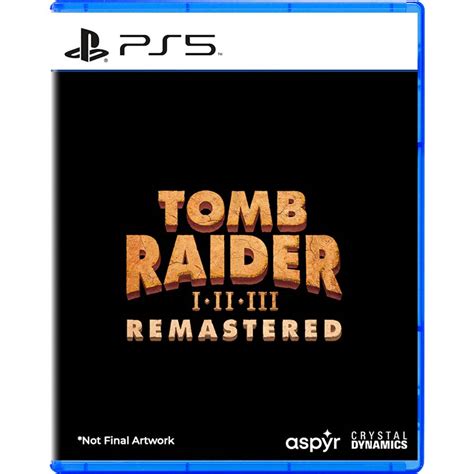 PS5 - Tomb Raider I-III Remastered Starring Lara Croft Pre-order ETA ...