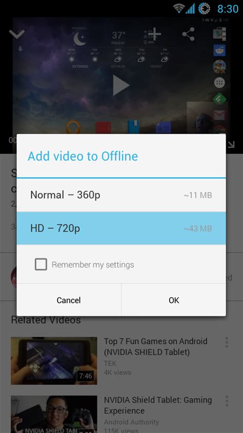 Youtube Now Supports Offline Video Download And Playback