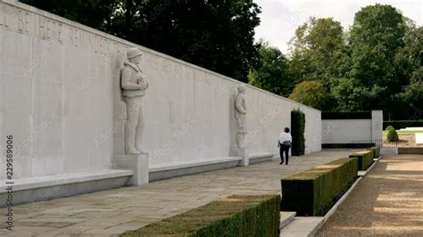 Woman Reading The Names Of The Americans Missing In Action And Their