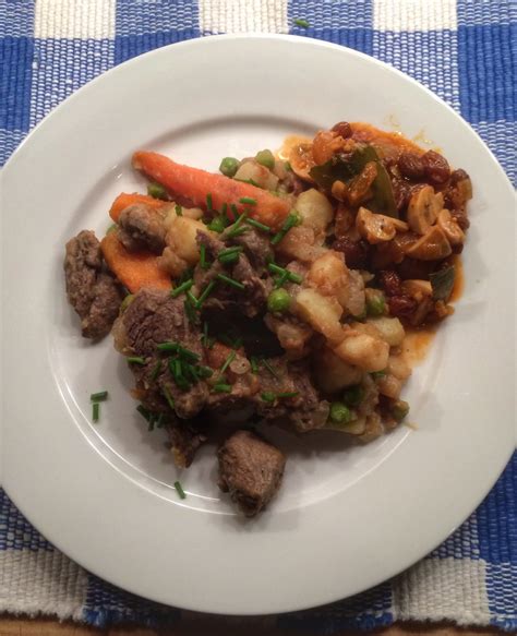 Beef Tenderloin Stew With Mushroom And Raisin Chutney — Good Food Makes Me Happy