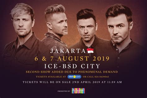 Tiket Ludes Promotor Westlife Gelar Konser Tambahan Katadata Co Id