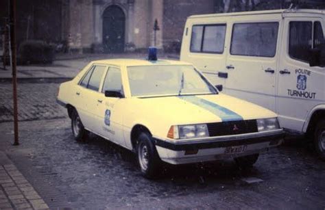 Mitsubishi Galant Saloon City Police Turnhout Belgium Police Cars