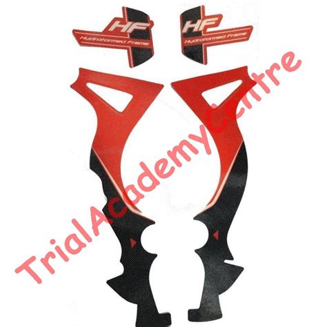 Trial Academy Centre Adesivo Telaio Beta Evo