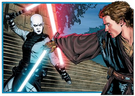 Anakin Skywalker vs. Asajj Ventress · Joe Corroney Art Store · Online Store Powered by Storenvy