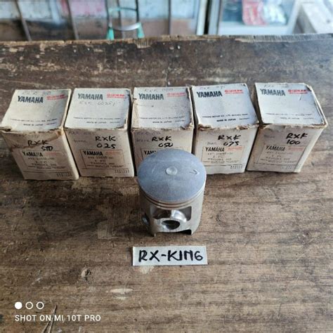 Jual Piston Only Yamaha Rxk Rx King Old Cobra New 50 100 4y2 Original