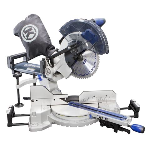 Kobalt Lowes 10 In 15 Amp Single Bevel Sliding Compound Corded Miter Saw With Laser Guide In The