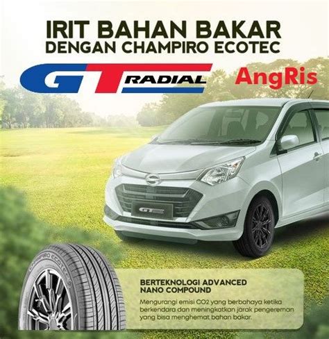 Jual Gt Radial Champiro Ecotec R Ban Mobil Dauhatsu Calya