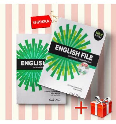 English File Intermediate Students book & workbook 3rd Edition Книга ...
