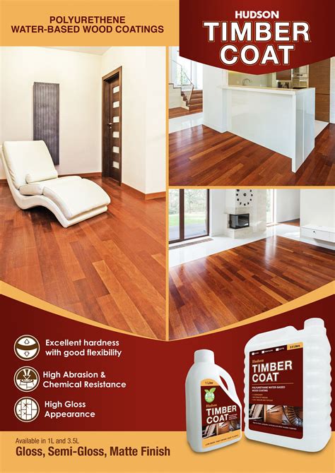 Hudson Timbercoat Polyurethane Water Based Wood Coating Pacific Paint