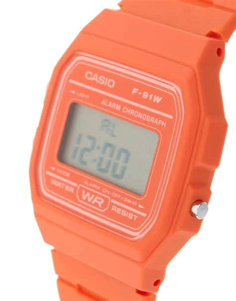 G Shock Digital Watch In Orange In Orange For Men Lyst