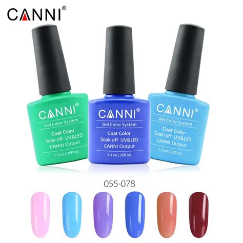 Canni Gel Polish 240 Colors Gel Nail Polish Nail Professional Soak Off