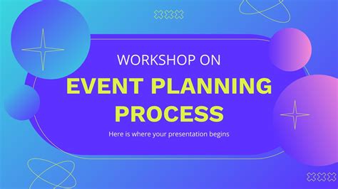 workshop  event planning process google
