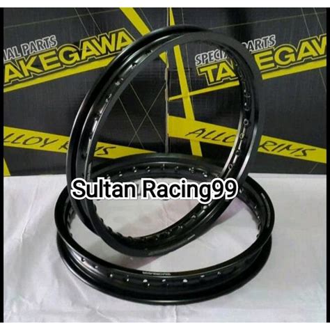 Jual Velg Takegawa Ring X Black Hitam Cerah Set Shopee