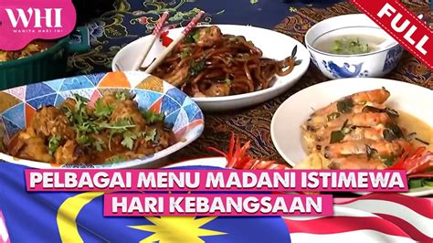 FULL Wanita Hari Ini 2023 Pelbagai Menu Madani Istimewa Hari