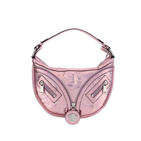 Versace Repeat Hobo Shoulder Bag In Pink Lyst